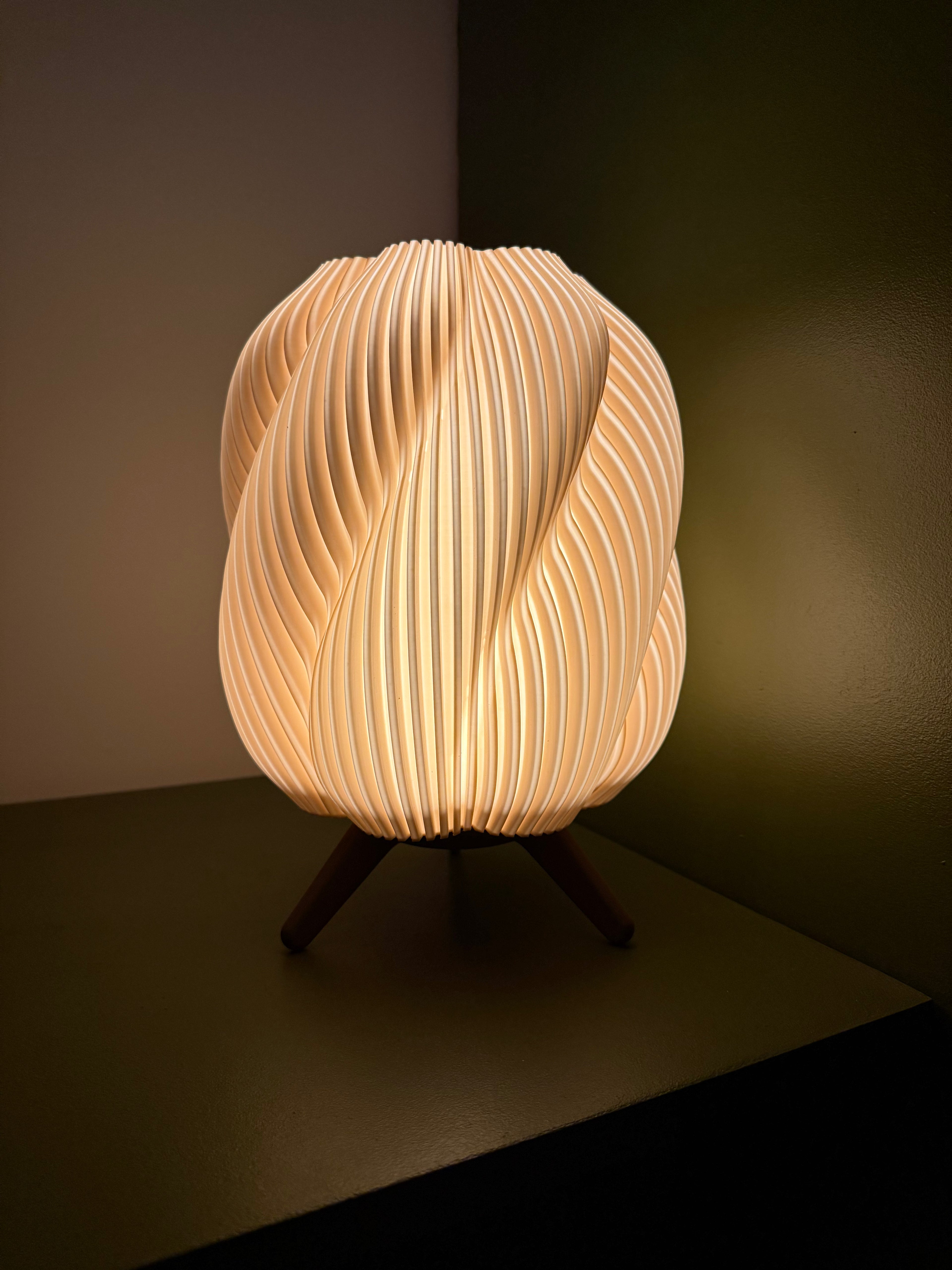 MODERN SCULPTED LAMP || LED